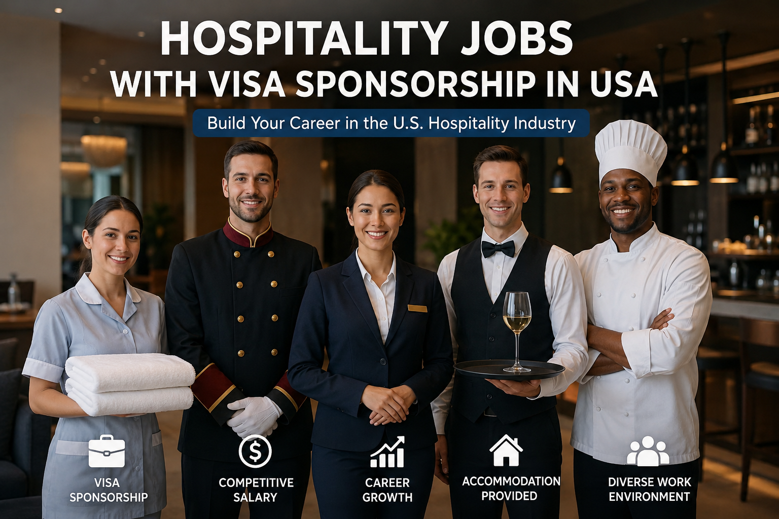Hospitality Jobs with Visa Sponsorship in the USA 2026